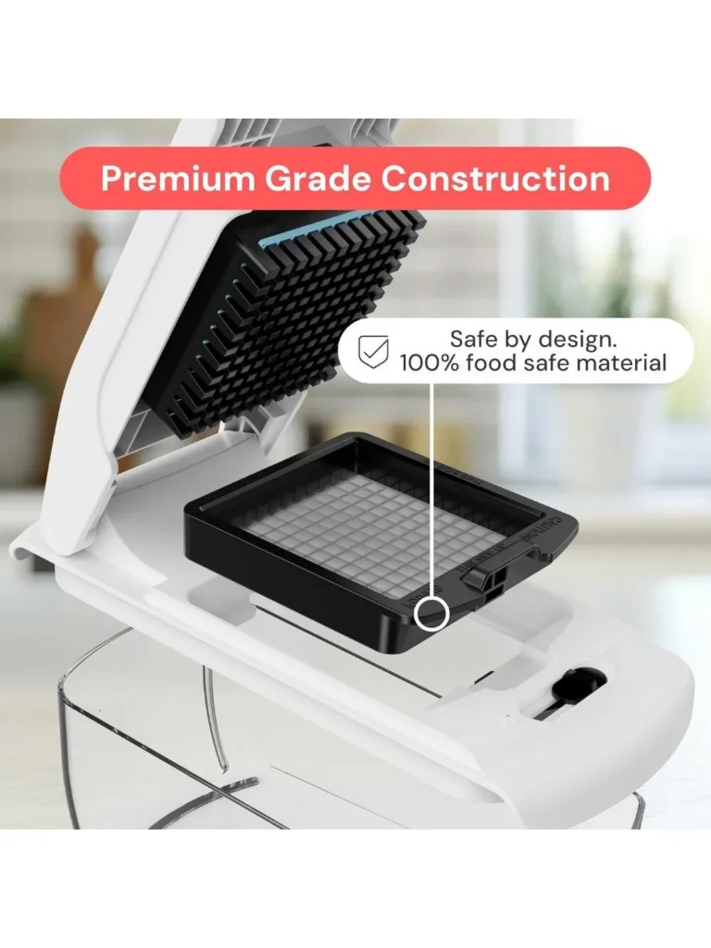 Versatile Vegetable Chopper & Mandoline Slicer - Kitchen Gadget for Easy Meal